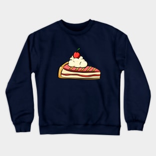 Cherry Sweet Pie Cake And Cream Crewneck Sweatshirt